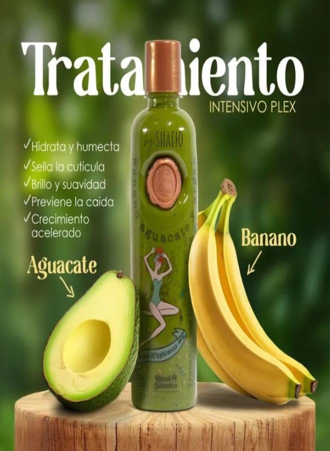 SHAEIO RITUAL BOTANICO KIT2 Acelerador de Crecimiento y Ultrareparador S.O.S. Shampoo de Romero + Tratamiento Intensivo PLEX con Banano y Aguacate 100% Colombiano - Image 3